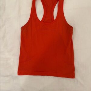 lululemon athletica Red Tank Top